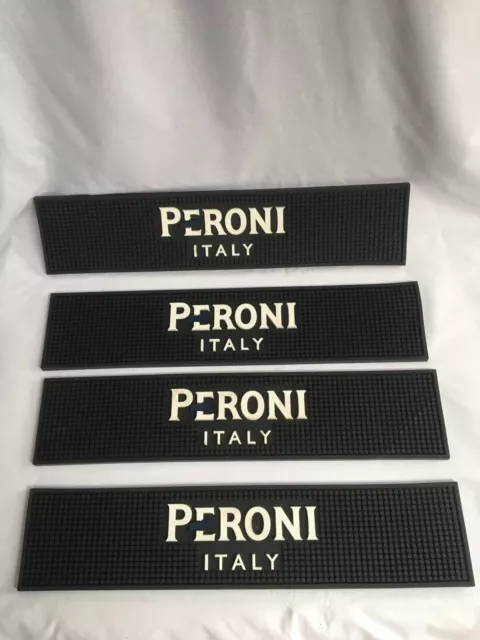 Peroni Italy - Bar Runner Beer Drip Rubber Mat MAN CAVE/BAR