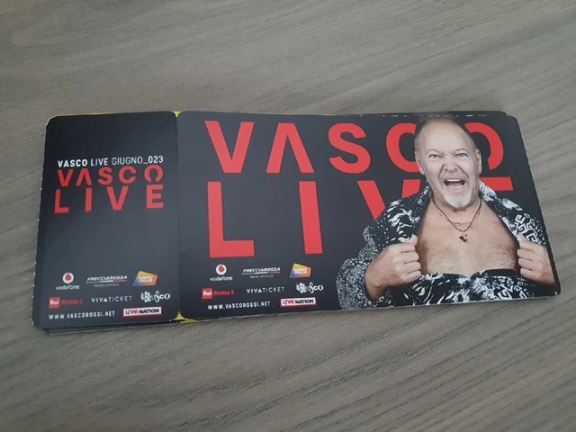 Biglietto Vasco Rossi Roma Venerdì 16/06/2023 Settore Prato