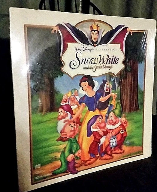 SNOW WHITE AND The Seven Dwarfs Laserdisc Disney Laser Disc unopened! not DVD £12.25 PicClick UK