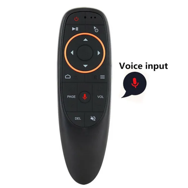 Télécommande vocale G10S 2,4 GHz souris à air sans fil pour Android TV Box