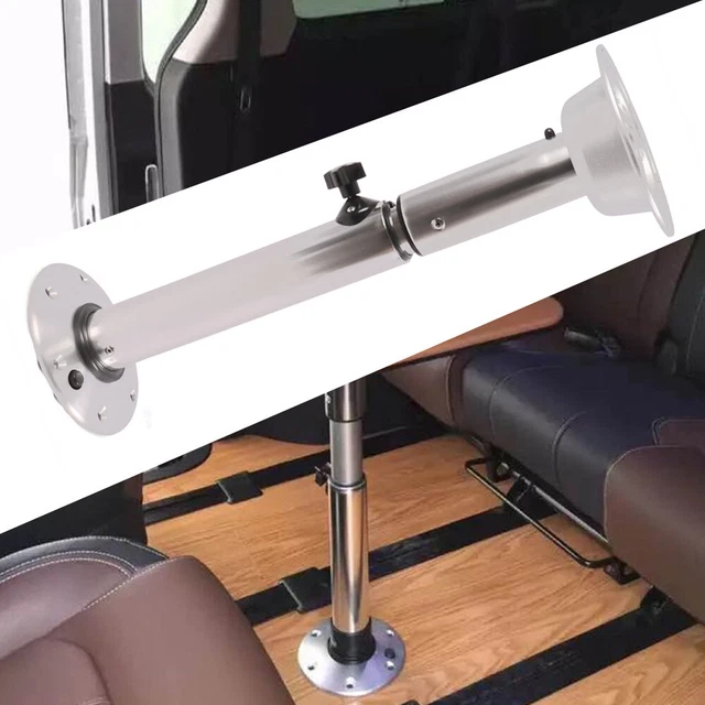 RV ADJUSTABLE HEIGHT Table Pedestal Detachable for Caravan Motorhome