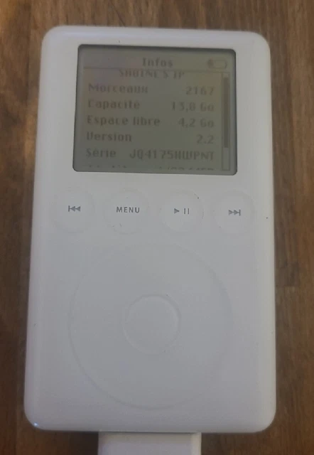 Ipod Classic 15gb JQ4175HPNT /Hs
