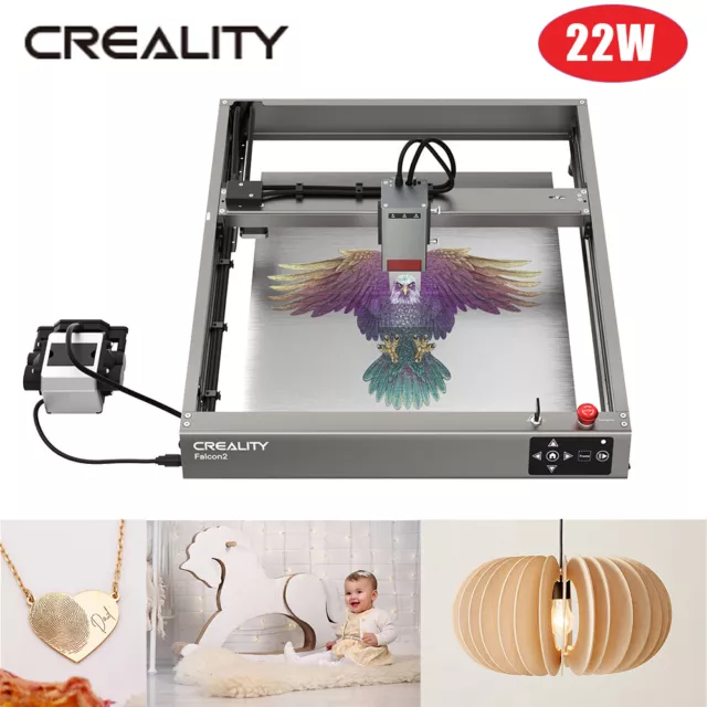 Creality 3D Falcon2 22W Lasers Gravur Maschine Laser Cutter Graviermaschine DIY