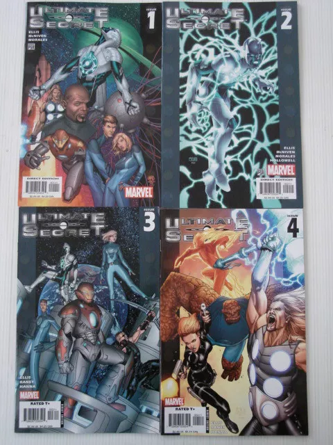 Ultimate Secret #1-4 (2005) Marvel Comics Thor Set (4)