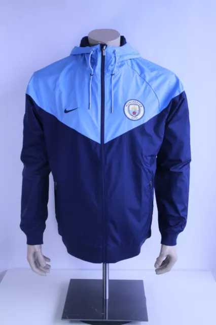 Manchester City Nike Herren Woven Trainingsjacke Männer Freizeit Gr.L 886821-488