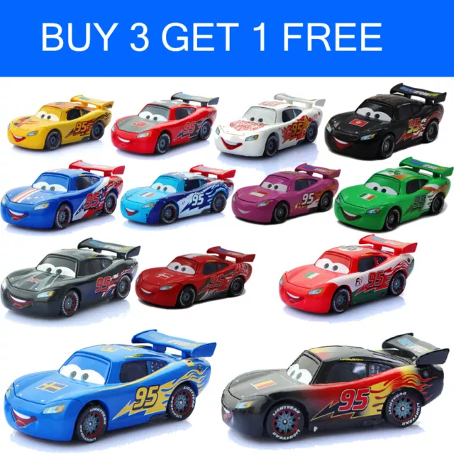 1:55 Toy Vehicle Car Model Diecast For Kids Set McQueen Gift Lightning Loose