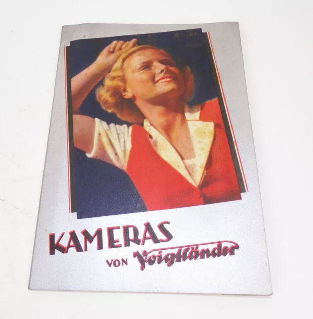 Cameras From Voigtländer 1938 Catalog Advertising