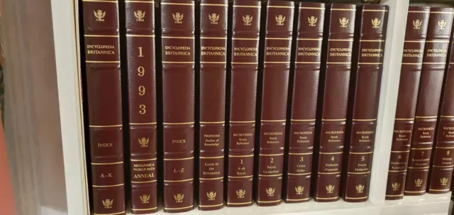 Rare! Encyclopedia Britannica 1993 15th Edition  1-28  Volumes Complete Set