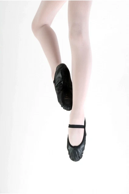 demi-pointes de danse /chaussons de danse,  WEAR MOI WM504, CUIR, NOIRES en 36 M