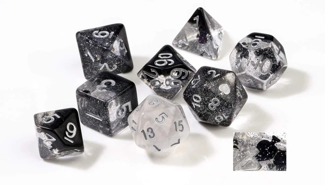 Spades Set of 7 RPG Dice (US IMPORT)