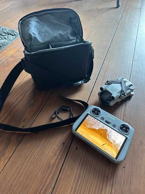 Custodia Rigida Da Trasporto Per DJI Mini 3 Pro Con RC Smart Controller, Borsa Con Maniglia E Tracolla, Capacità Per 3 Batterie
