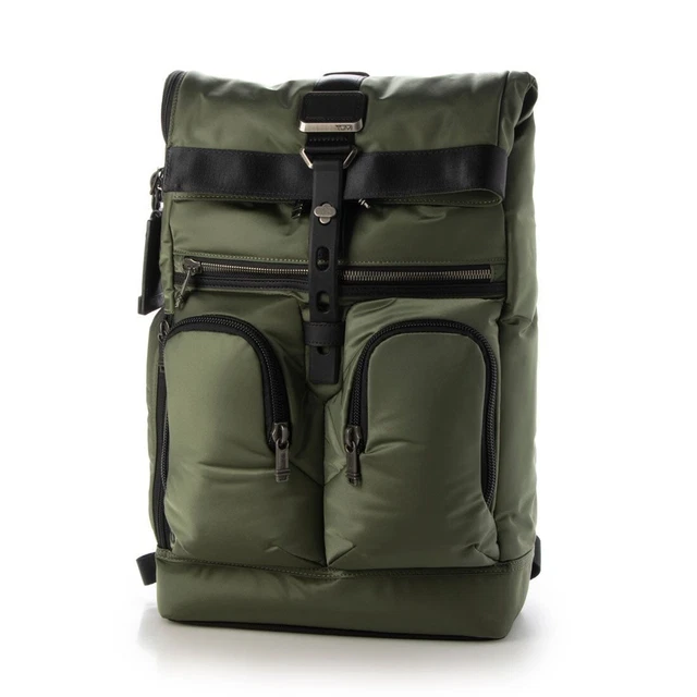 TUMI ALPHA BRAVO LANCE Bagpack 232659FT Forest Green Size 18.8in Men's Business