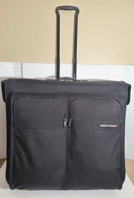 TUMI Alpha Wheeled Garment Bag. Style 223036D4. Excellent.
