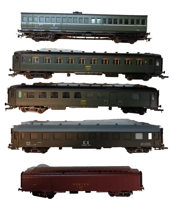 Coffret de voitures voyageurs Swiss Express type EW III, SBB/CFF/FF
