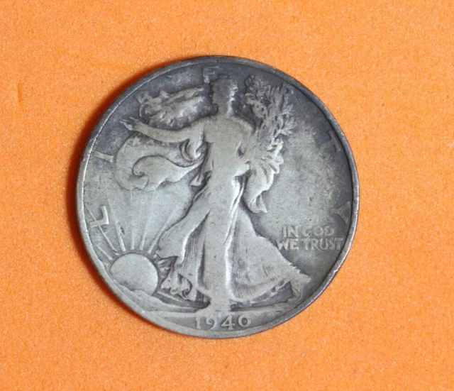 1940-S Walking Liberty Half Dollar #P07843