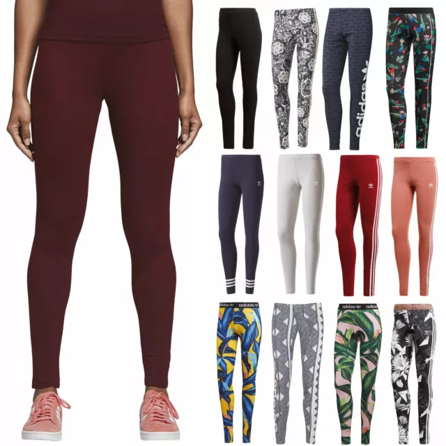 Adidas Originals Mujer Leggins Pantalones Deportivos Pantalones de Entrenamiento Pantalones de Ocio NUEVOS