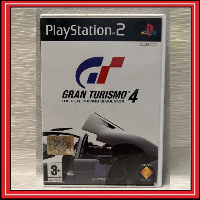 GRAN TURISMO 4 GT4 per PS2 Sony Playstation 2 in Italiano Giochi PAL ITA