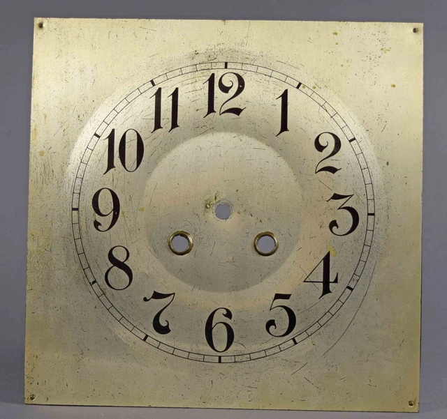 OSALADI Zifferblatt Für Uhrenbau - Aluminium Rund 17cm Wanduhr Ersatz