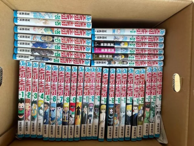 Hunter x Hunter Vol.1-36 Latest complete Full Set comic manga JPN no English