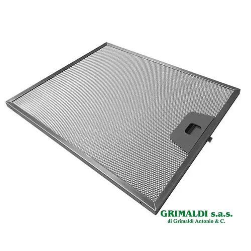 Filtro Cappa Metallico Alluminio Antigrasso 235x189x8 mm FABER ARISTON  ELICA TURBOAIR