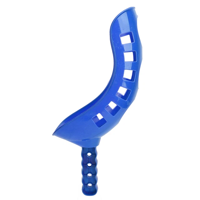 (Blue)Scoop And Toss Game Ergonomic Outdoor Fun Scoop Toss Ball Toy For Lawn