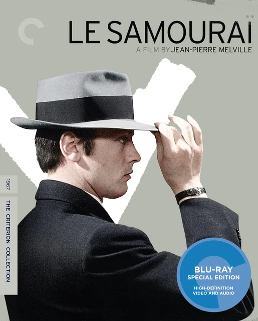 LE SAMOURAI Region Alocked Criterion Bluray,Alain Delon,JeanPierre