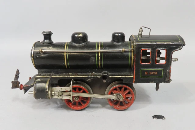 Märklin R1020 handlackiert, Uralt, um 1915, Uhrwerk (K 116576)