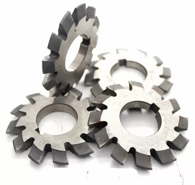 Set 8Pcs Module 1 PA20 Bore22 #1-8 Involute Gear Cutters [DORL_A] 2