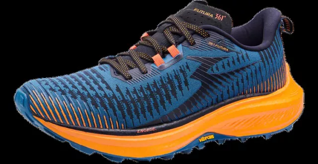 Chaussures Running Trail 361° - Futura Deep Ocean / Black (Homme) 2