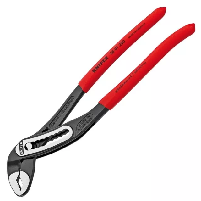 Knipex Alligator 10" Pliers Adjustable Water Pump Plier 8801250 2" Jaw Capacity