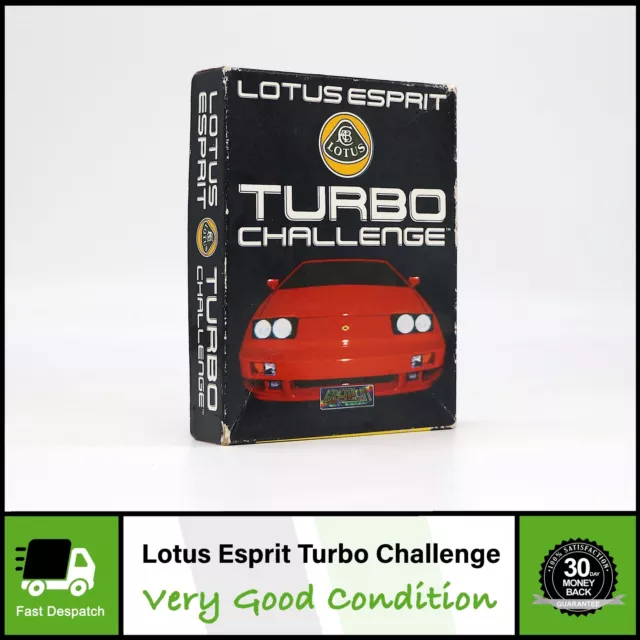 Turbo Challenge | Lotus Esprit | Spectrum 48 128K Plus 2 Cassette Game | Big Box