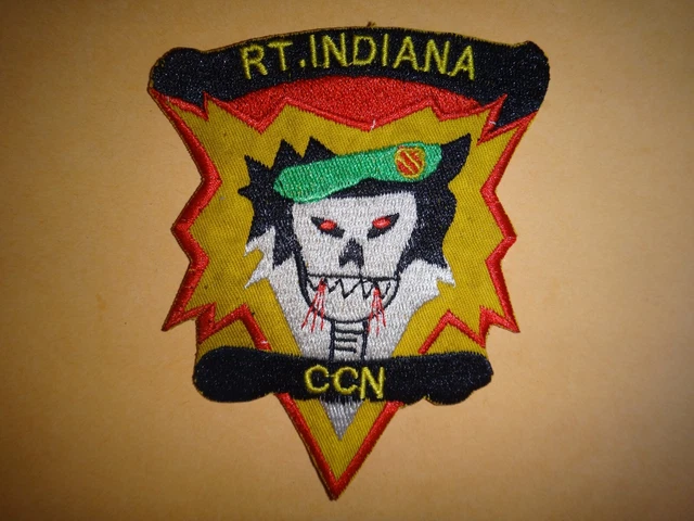 VIETNAM WAR US 5th Special Forces Group MACV-SOG RT INDIANA CCN Patch £ ...