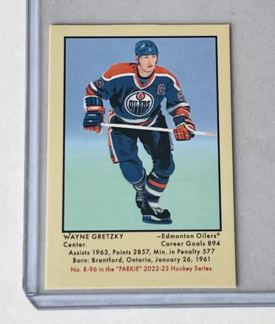 22/23 UPper Deck Parkhurst Champions 51 Mini Parkie Wayne Gretzky