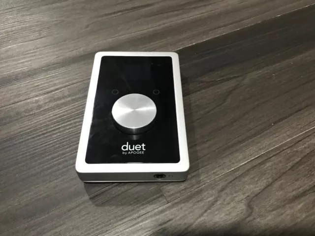 Apogee Duet 2 USB Audio Interface for IOS, Mac, Silver/Black -U$ED PARTS