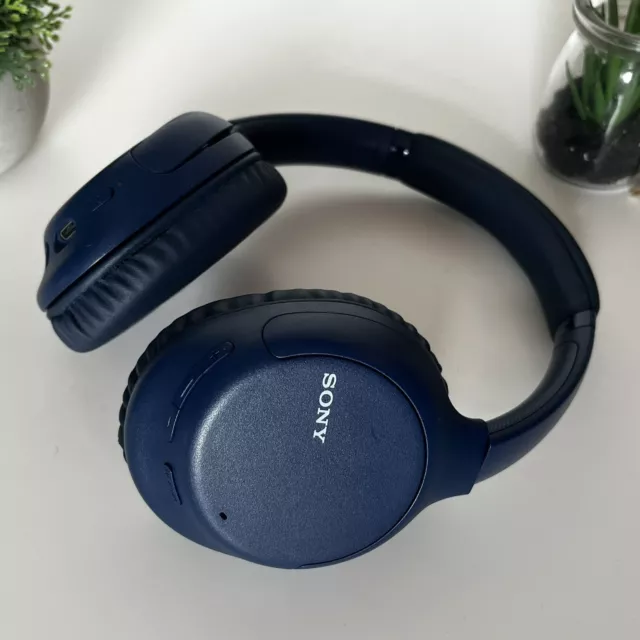 Sony WH-CH710N NoiseCancelling Wireless Over-Ear Headphones - Blue