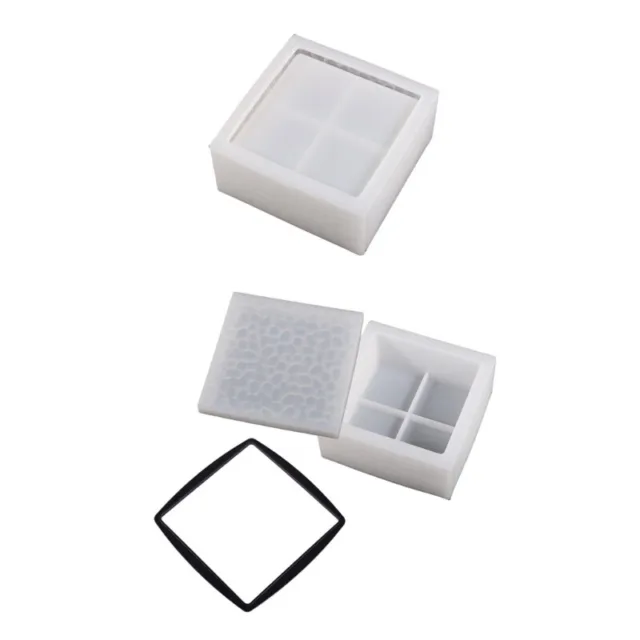 Storage Box Resin Mold, Jewelry Box Silicone Mold for DIY-Home Decor