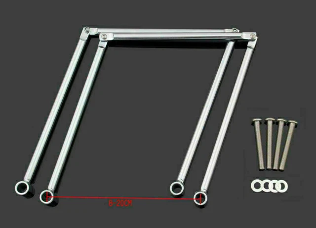 Adjustable Saddlebag Support 8.5-20cm fit for Metric Cruiser K Dyna Electra