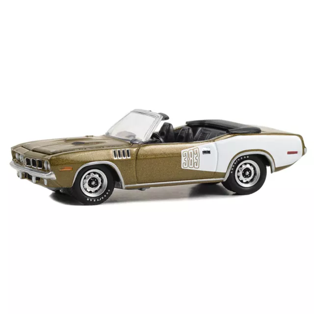 1/64 1971 Plymouth Cuda Convertible Lot #1071 Barrett-Jackson Series 13 37300-E