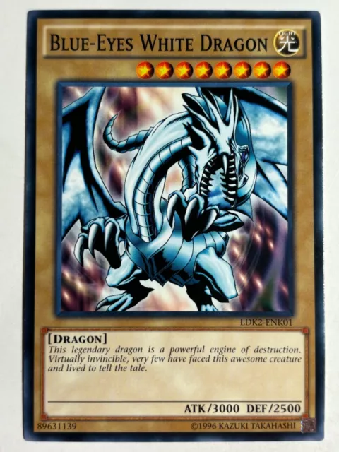 Yugioh - Legendary Decks II #LDK2-ENK01 Blue-Eyes White Dragon - Mint