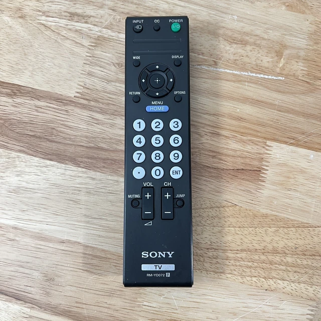 Sony RM-YD072 Bravia TV Remote Control BRAVIA KDL-32BX310 KDL-32BX330 OEM Tested