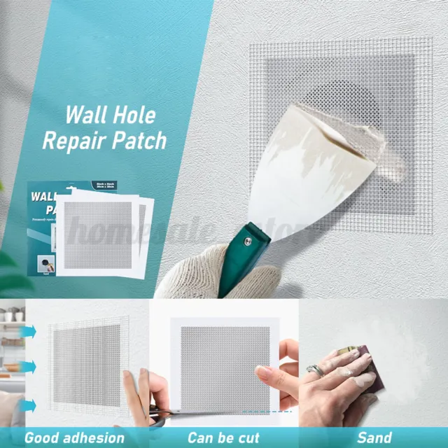 6 Inch 5X Drywall Repair Patch Kit Self Adhesive Fiberglass Aluminum Wal