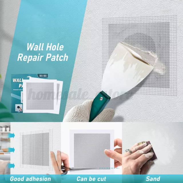 6 Inch 5X Drywall Repair Patch Kit Self Adhesive Fiberglass Aluminum Wal