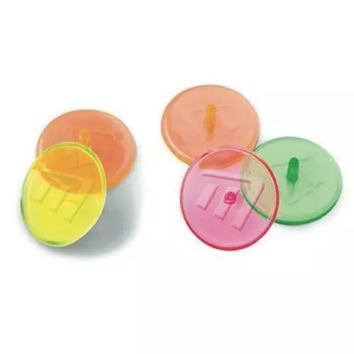 Masters Golf Neon Ball Markers x 12