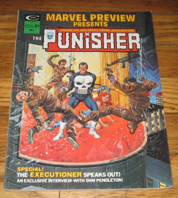 Marvel Preview  Presents  The Punisher # 2  1975