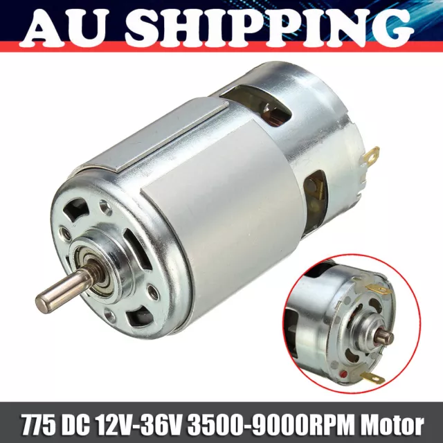 DC 12V Brushless Motor 60W 3500 RPM LargeTorque Small Electric Motor  (3500RPM)