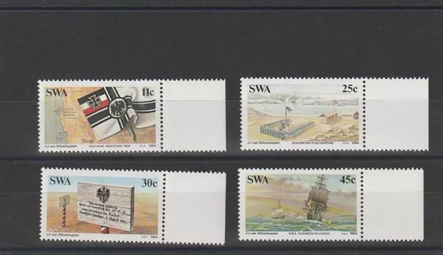 Namibie Serie 4 Timbres Neufs 1984 Etat Excellent