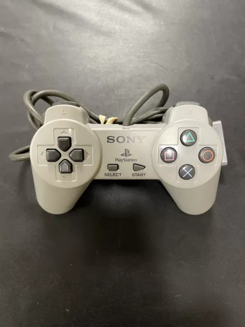 Original PS1 Sony Playstation 1 Official Grey SCPH-1080 Controller