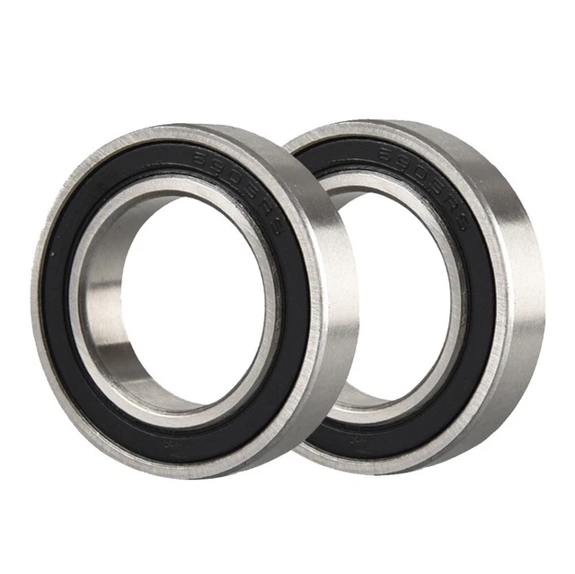 2 Roulements à Billes 6000ZZ 10x26x8 Mm - Acier, Double Blindage, Pour Roues, Vélos, Karting, Etc. - 2