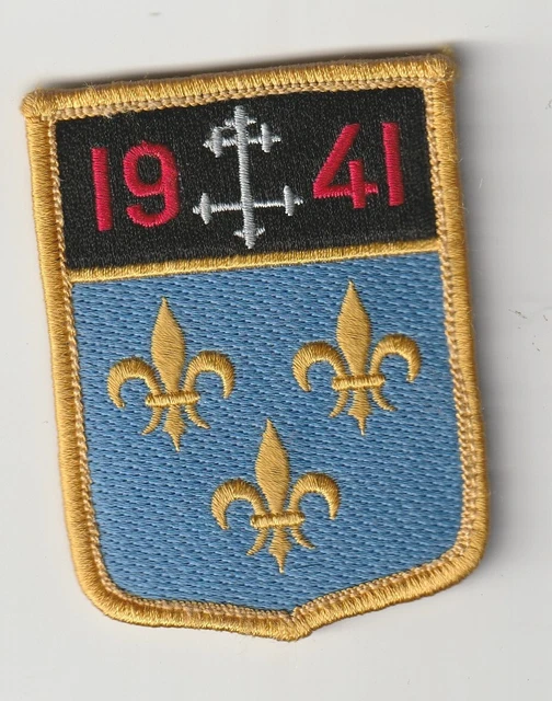 Écusson Tissu Original – Escadron De Chasse 2/5 Île De France (occasion)