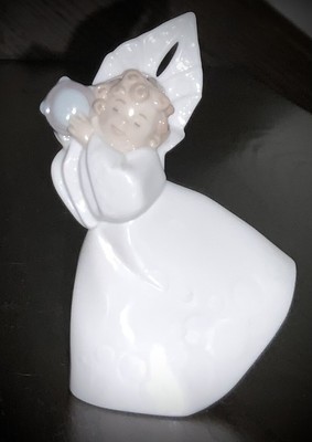 Nao Daisa Handmade Porcelain Girl Figurine Valencia Spain Lladro **RARE**